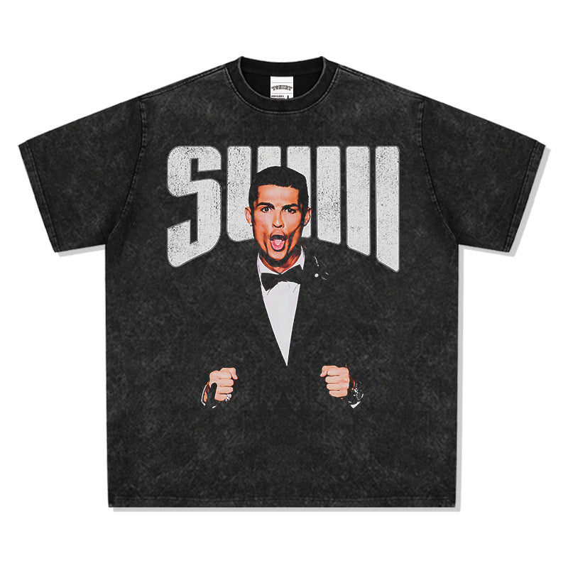 Camiseta CR7 "SIIIII"