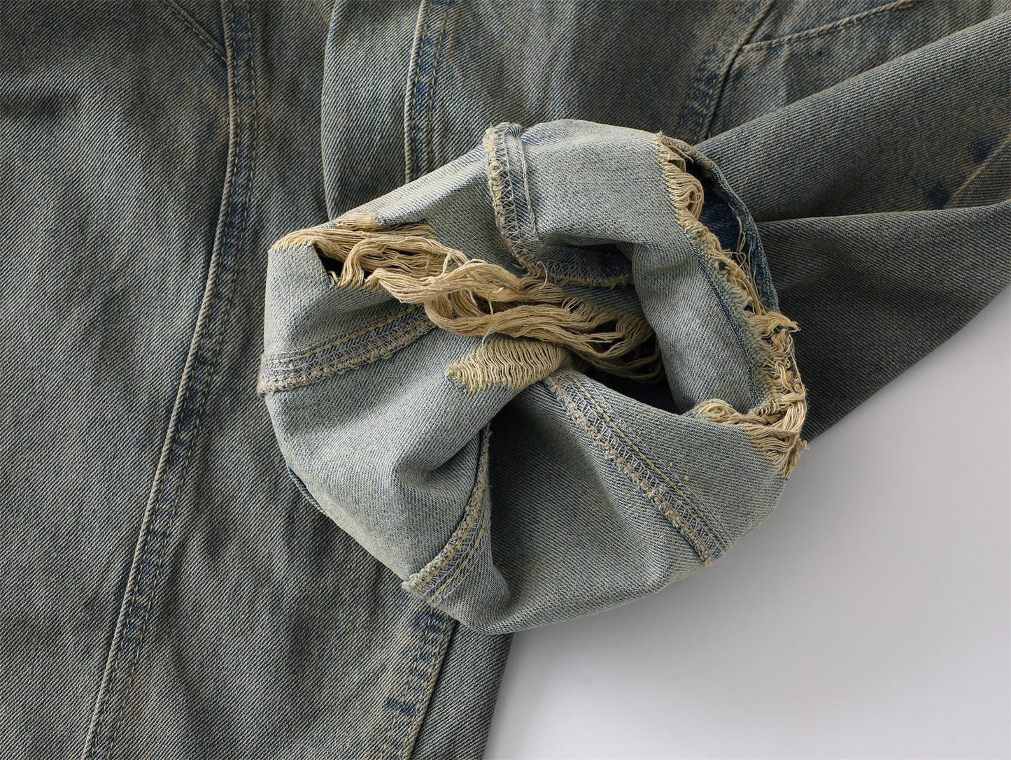 Calça Jeans Baggy "Destroyed"