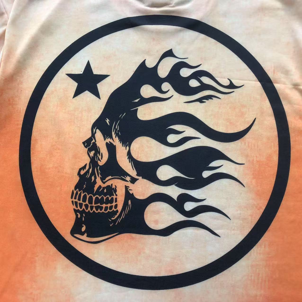Long Sleeve Hellstar Orange Vibes
