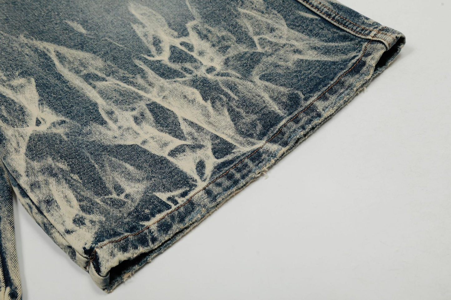 Bermuda Jeans "Distressed"