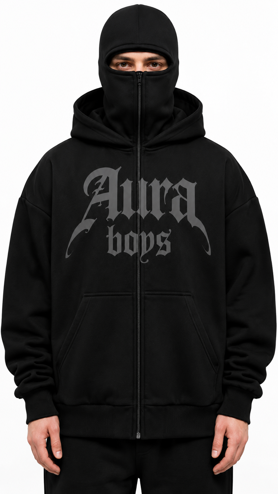 Hoodie Jacket "Aura Boys" Balaclava