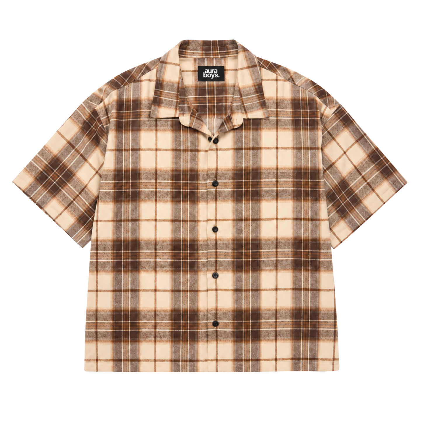Camisa Boxy "Mocha"