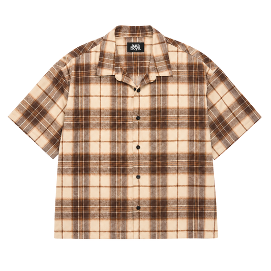 Camisa Boxy "Mocha"