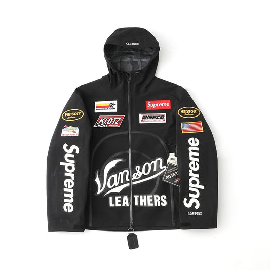 Jaqueta Supreme x Vanson Gore-Tex Racing