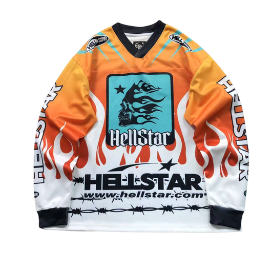 Jersey Long Sleeve Hellstar "Flame 07"
