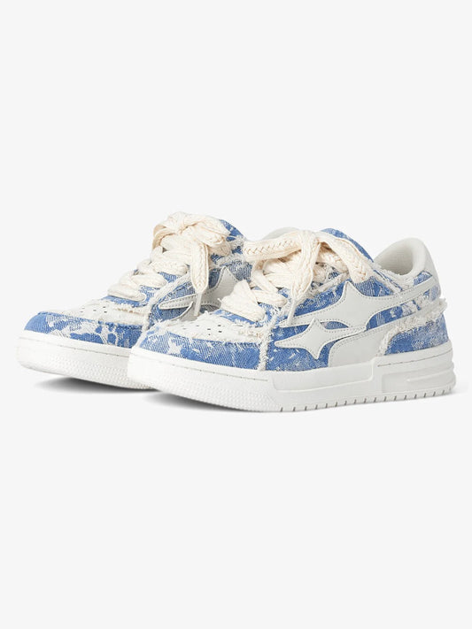 Tênis "Stellar" Denim Destoyed