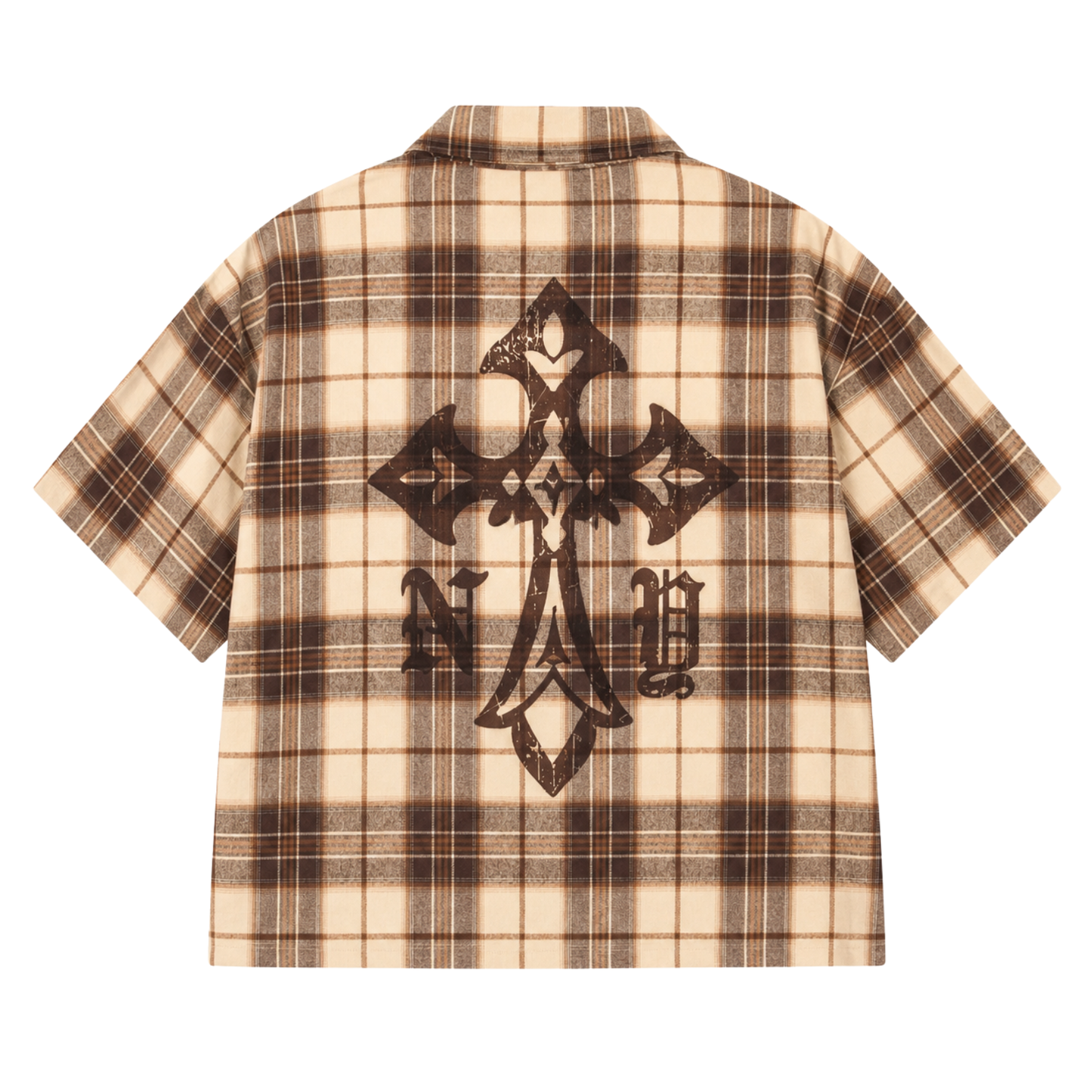 Camisa Boxy "Mocha"
