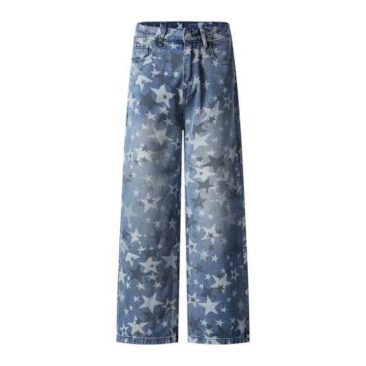 Calça Jeans "Starry Sky"