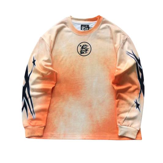 Long Sleeve Hellstar Orange Vibes