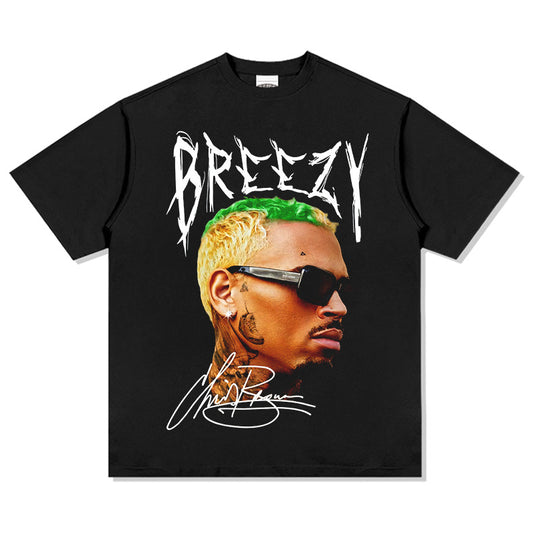 Camiseta Chris Brown "Breezy"
