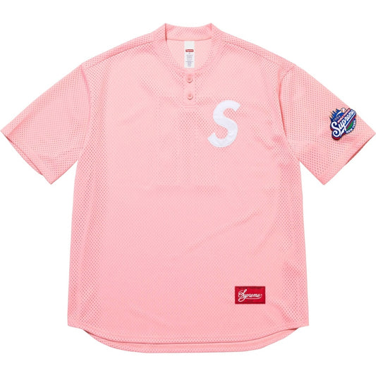 Jersey Supreme S Logo Baseball Henley