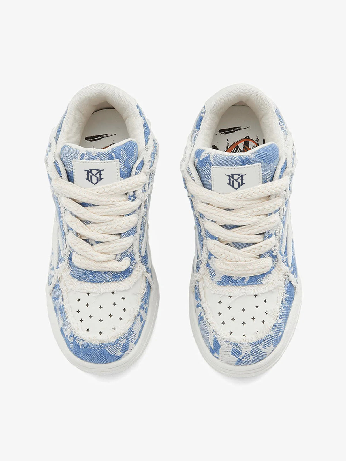 Tênis "Stellar" Denim Destoyed
