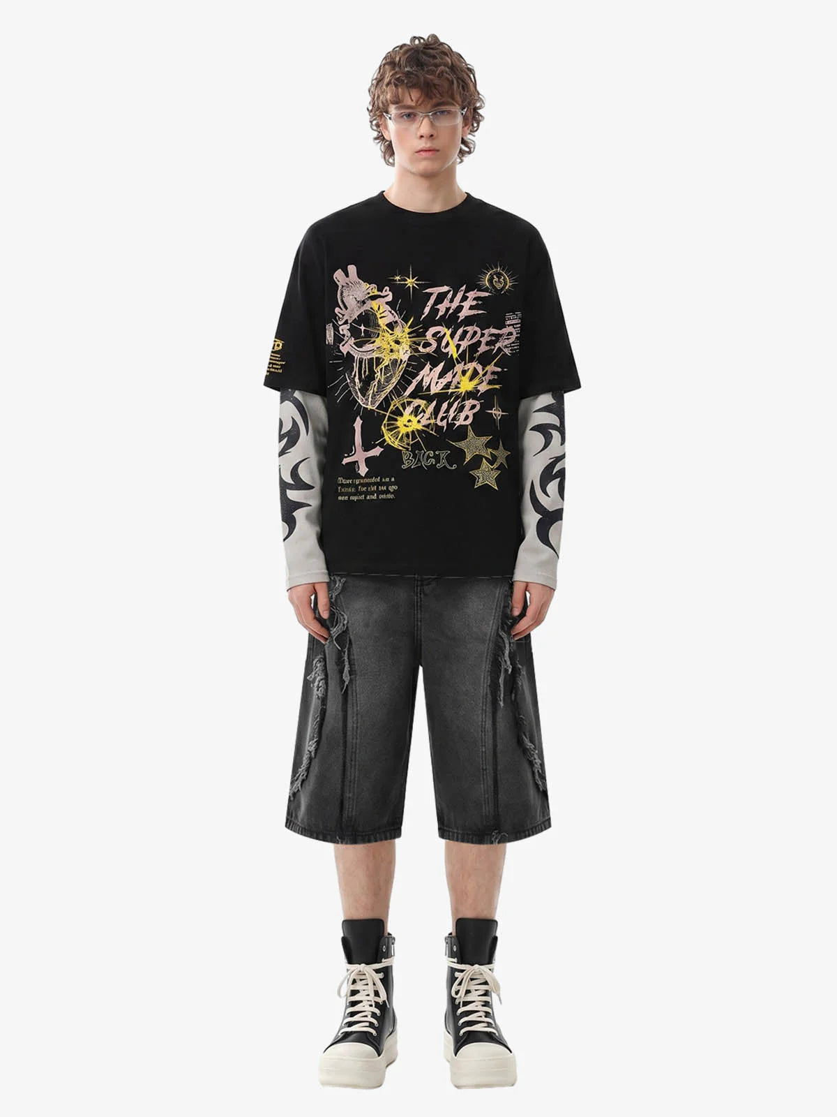 Bermuda "High Street" Distressed