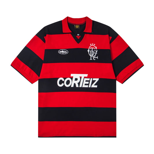 Jersey Corteiz Striped Knit Red