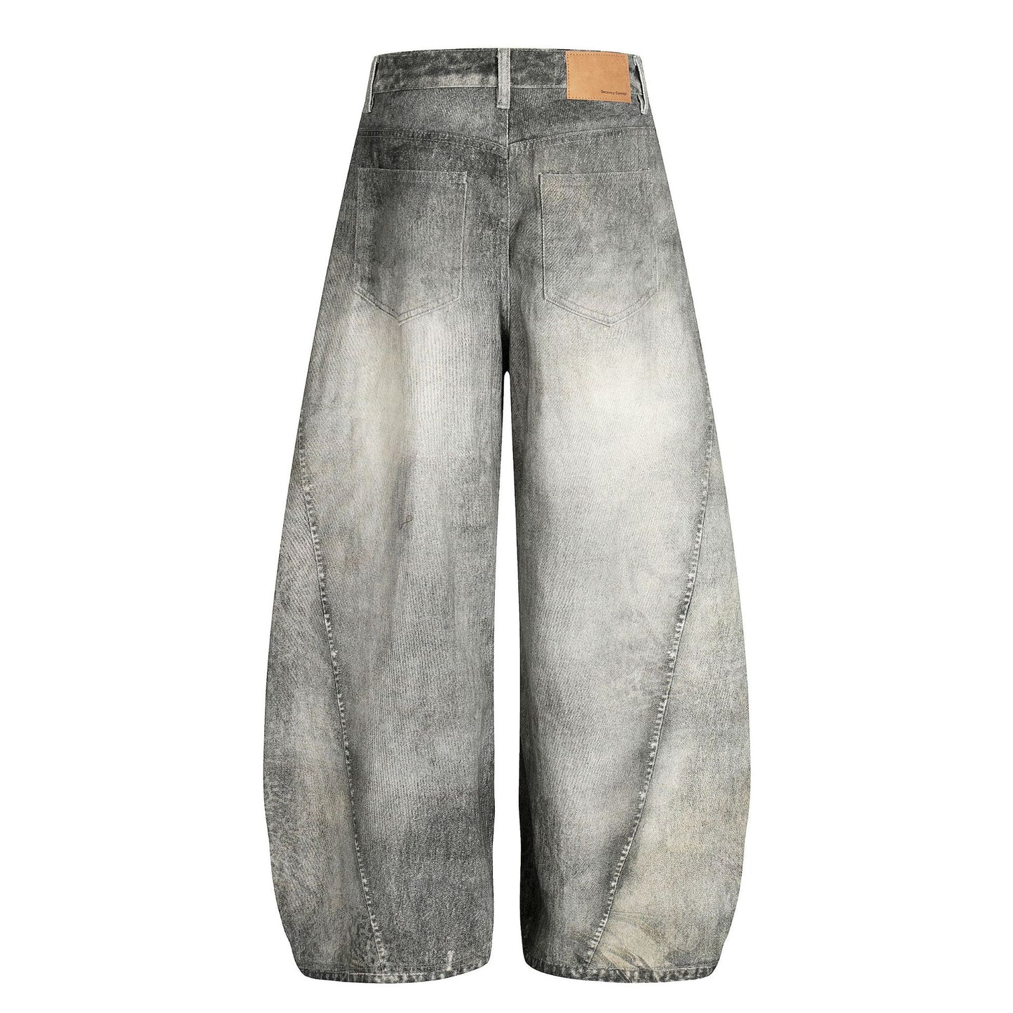 Calça Jeans Baggy "Concrete Wave"