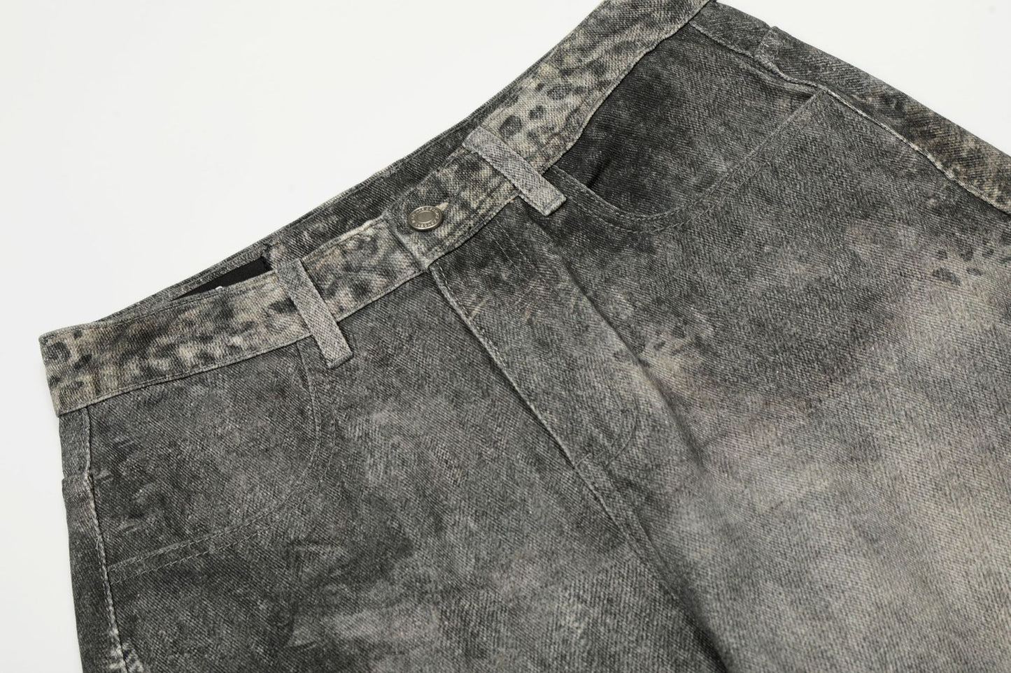 Calça Jeans Baggy "Concrete Wave"