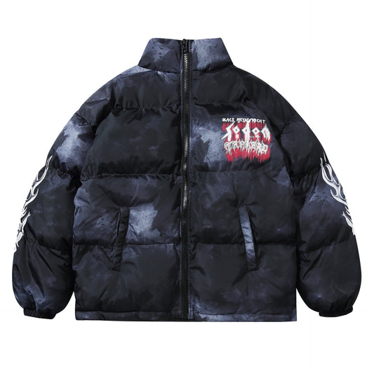Jaqueta Puffer "Death Metal"