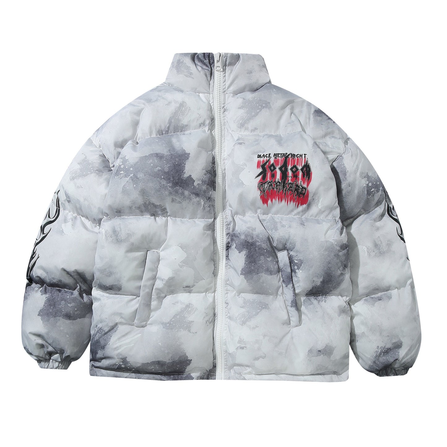 Jaqueta Puffer "Death Metal"