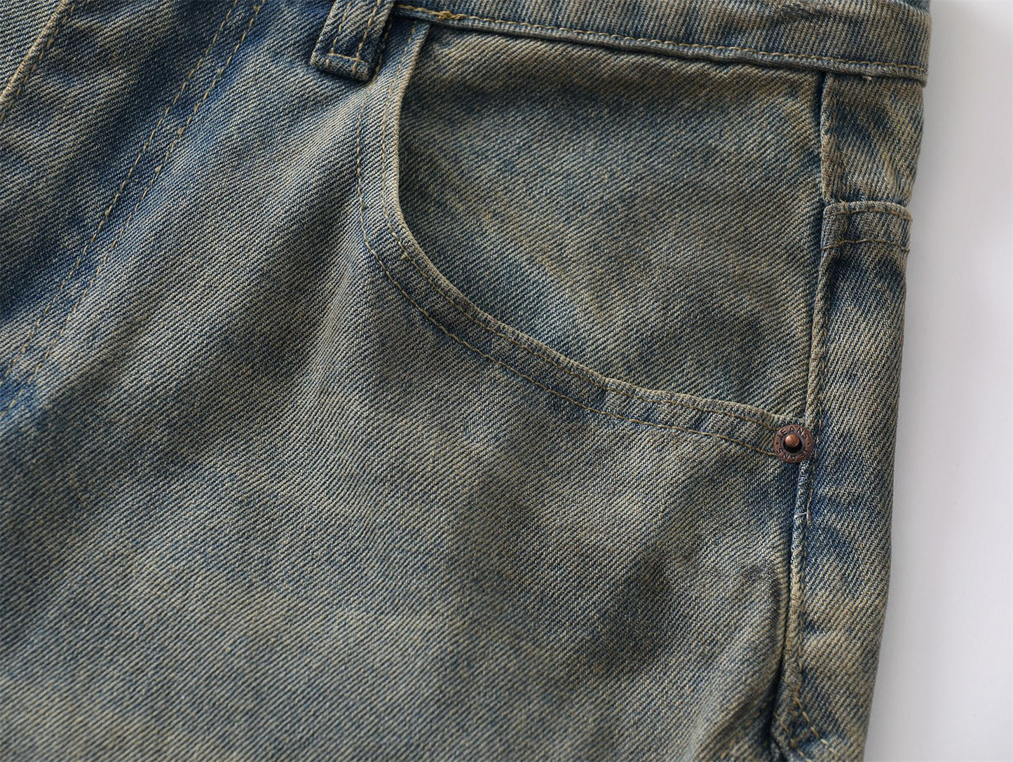 Calça Jeans Baggy "Destroyed"