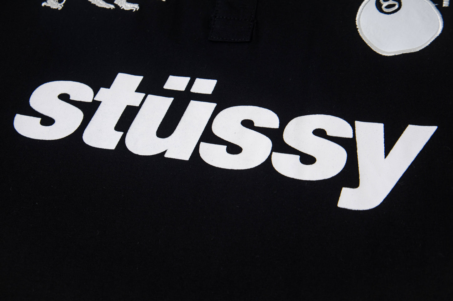 Long Sleeve Stussy Football Polo