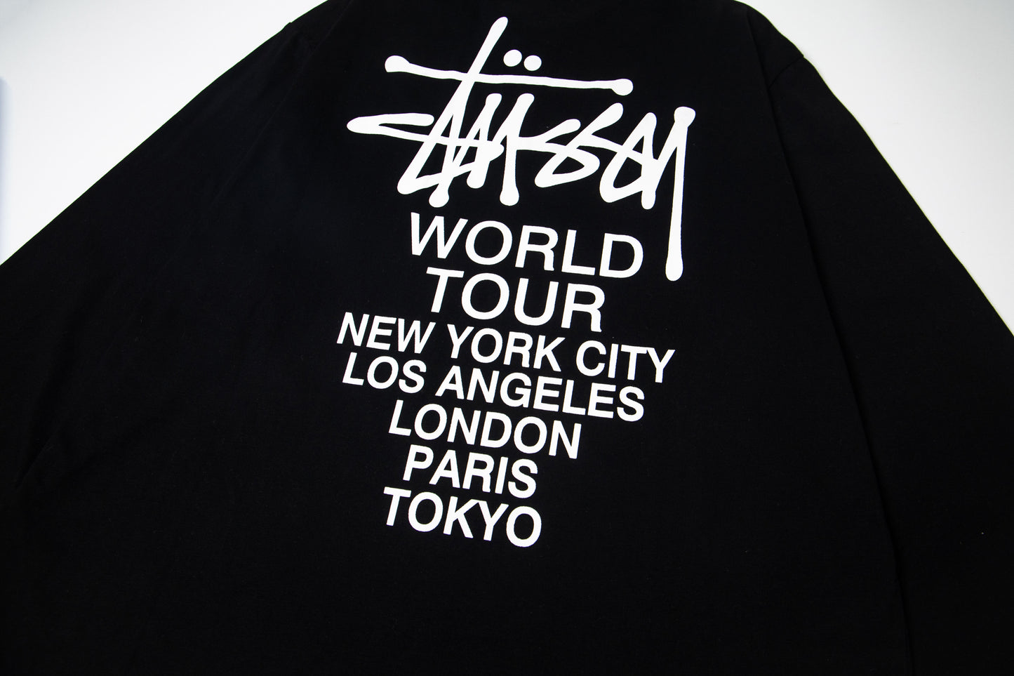 Long Sleeve Stussy Football Polo