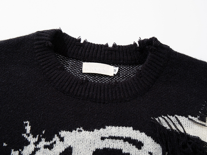 Suéter "Destroyed Skull"