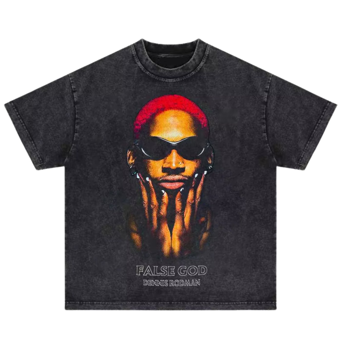 Camiseta Dennis Rodman "False God"