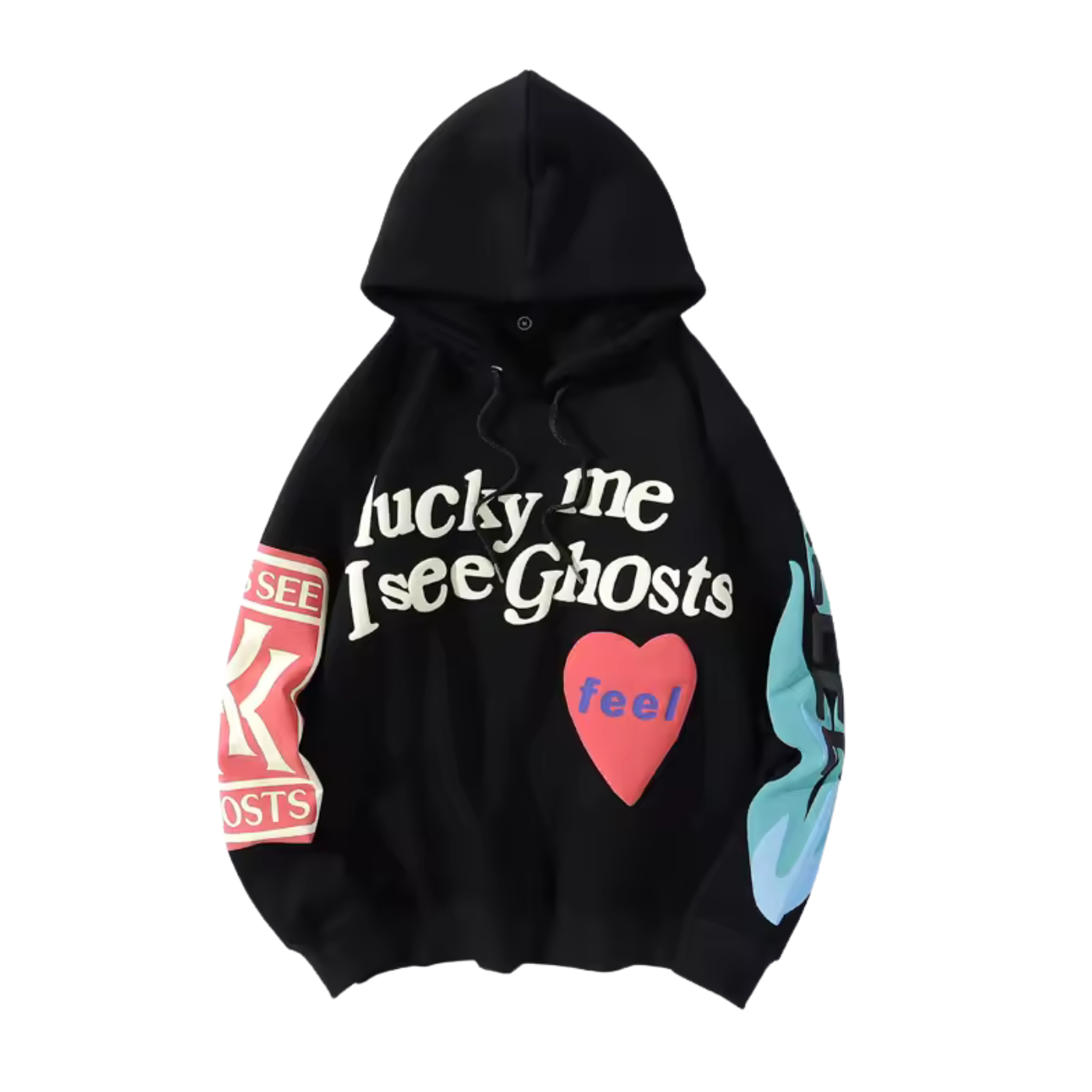 Moletom "Lucky Me I See Ghosts"