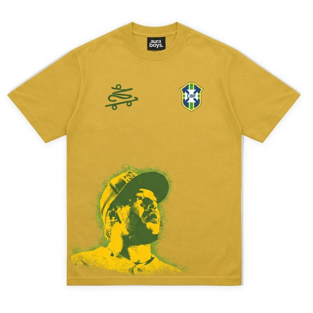 Camiseta Seleção Brasileira "Cbjr"