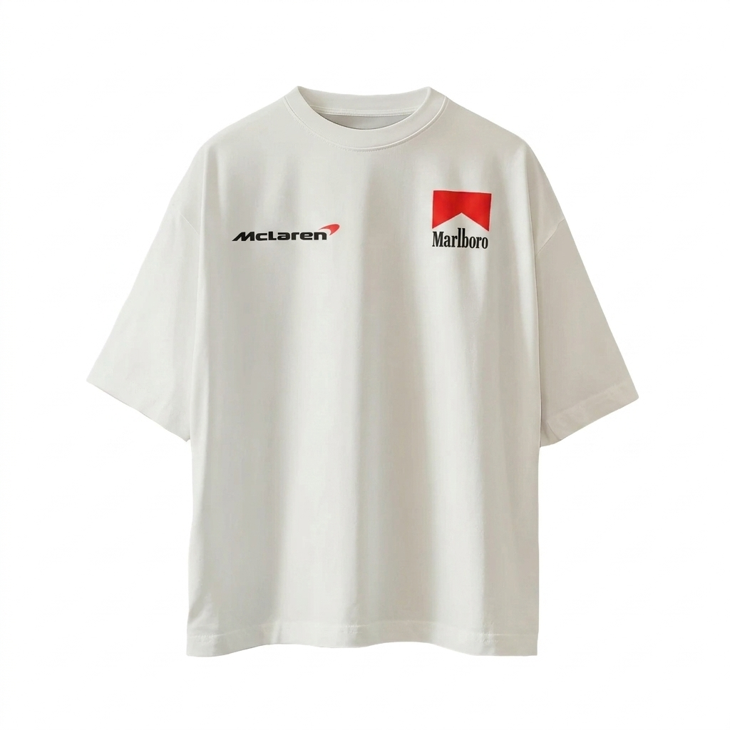 Camiseta Oversized "Marlboro" Grand Prix