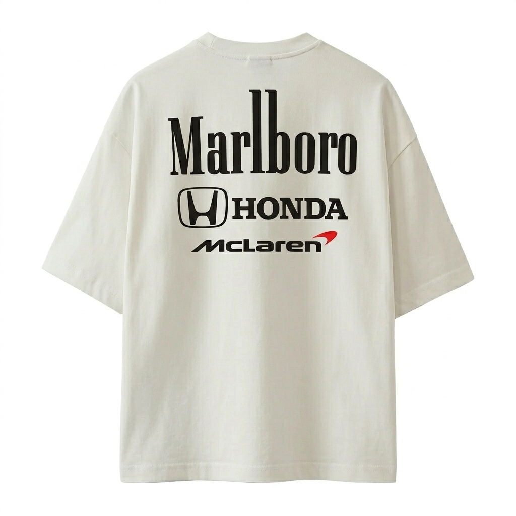 Camiseta Oversized "Marlboro" Grand Prix