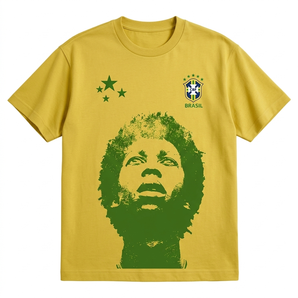 Camiseta Seleção Brasileira "Djavan"