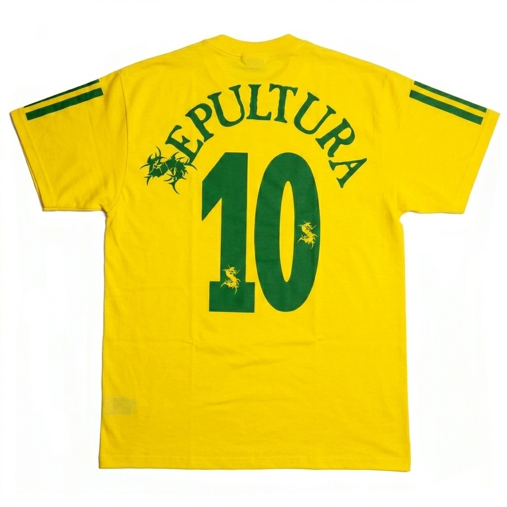 Camiseta Sepultura "Seleção Brasileira"