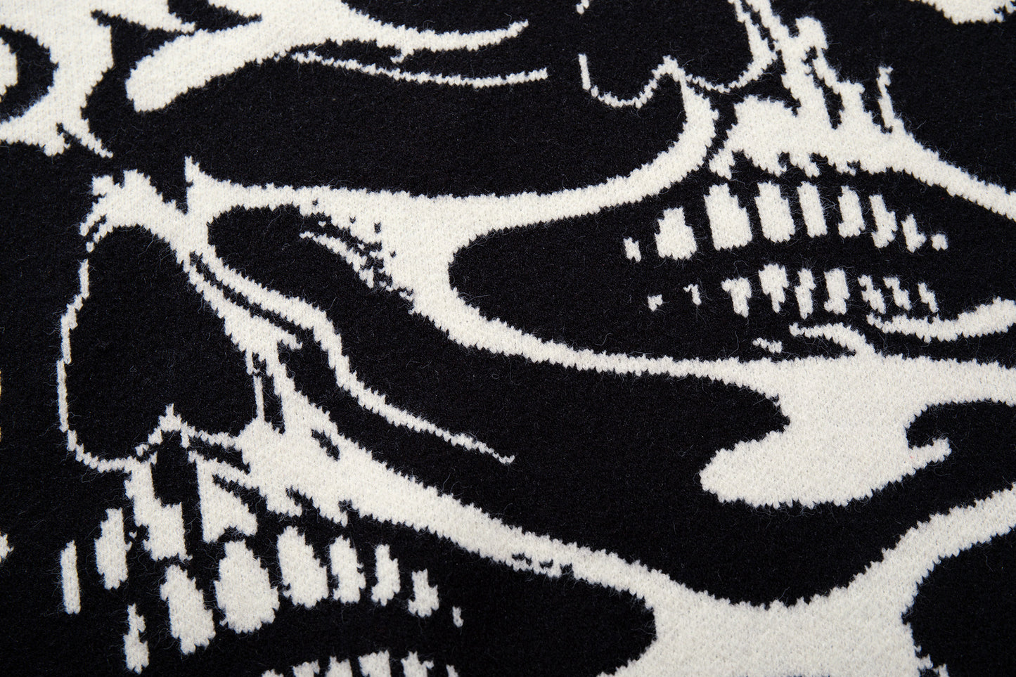 Suéter Colete Skull "Fragment"