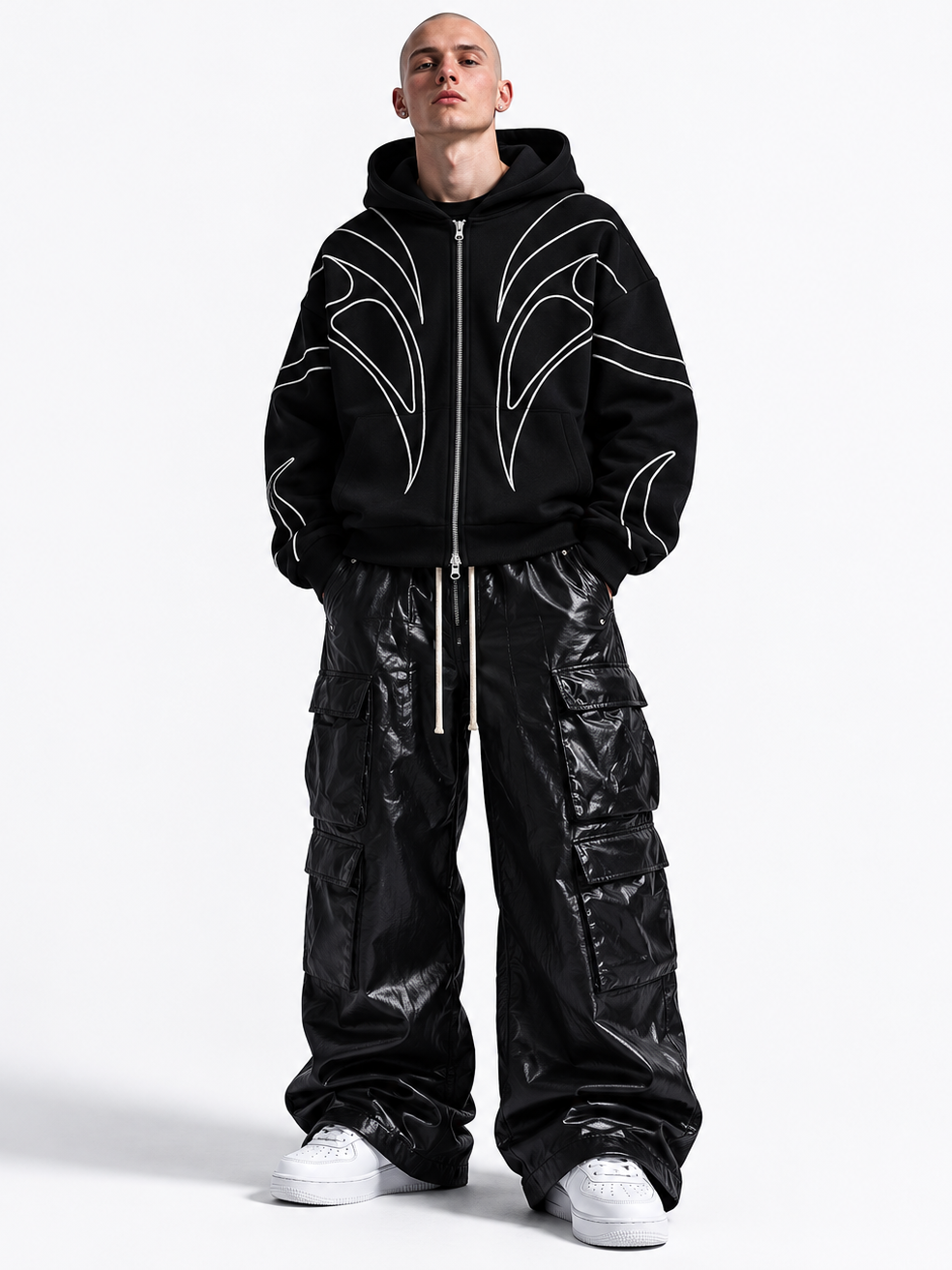 Moletom "Static" Oversized